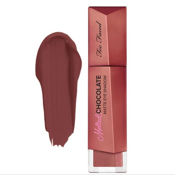 Too Faced Whipped Chocolate Wine Matte Liquid Eyeshadow (Mauve Purple) - Picture 2 of 11